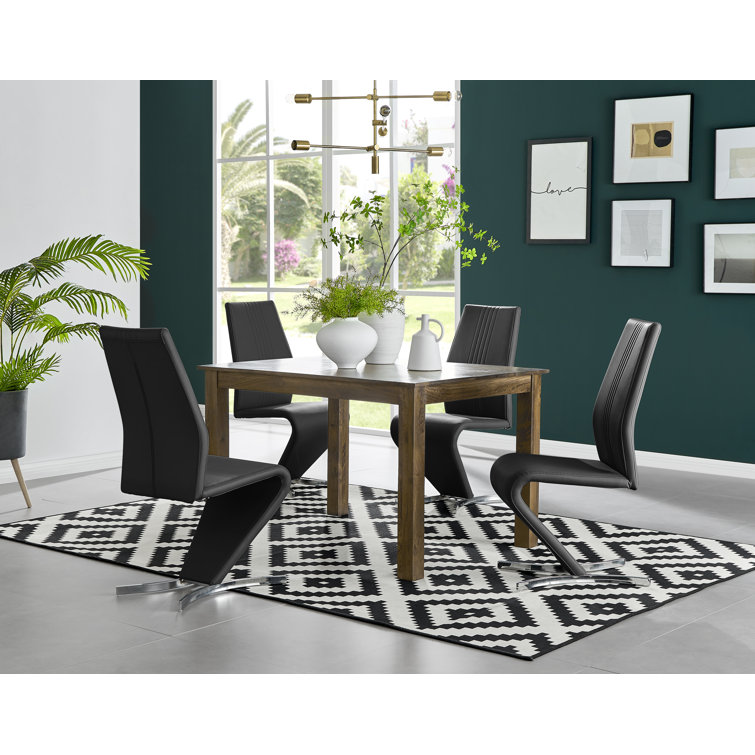 Black dining clearance table wayfair